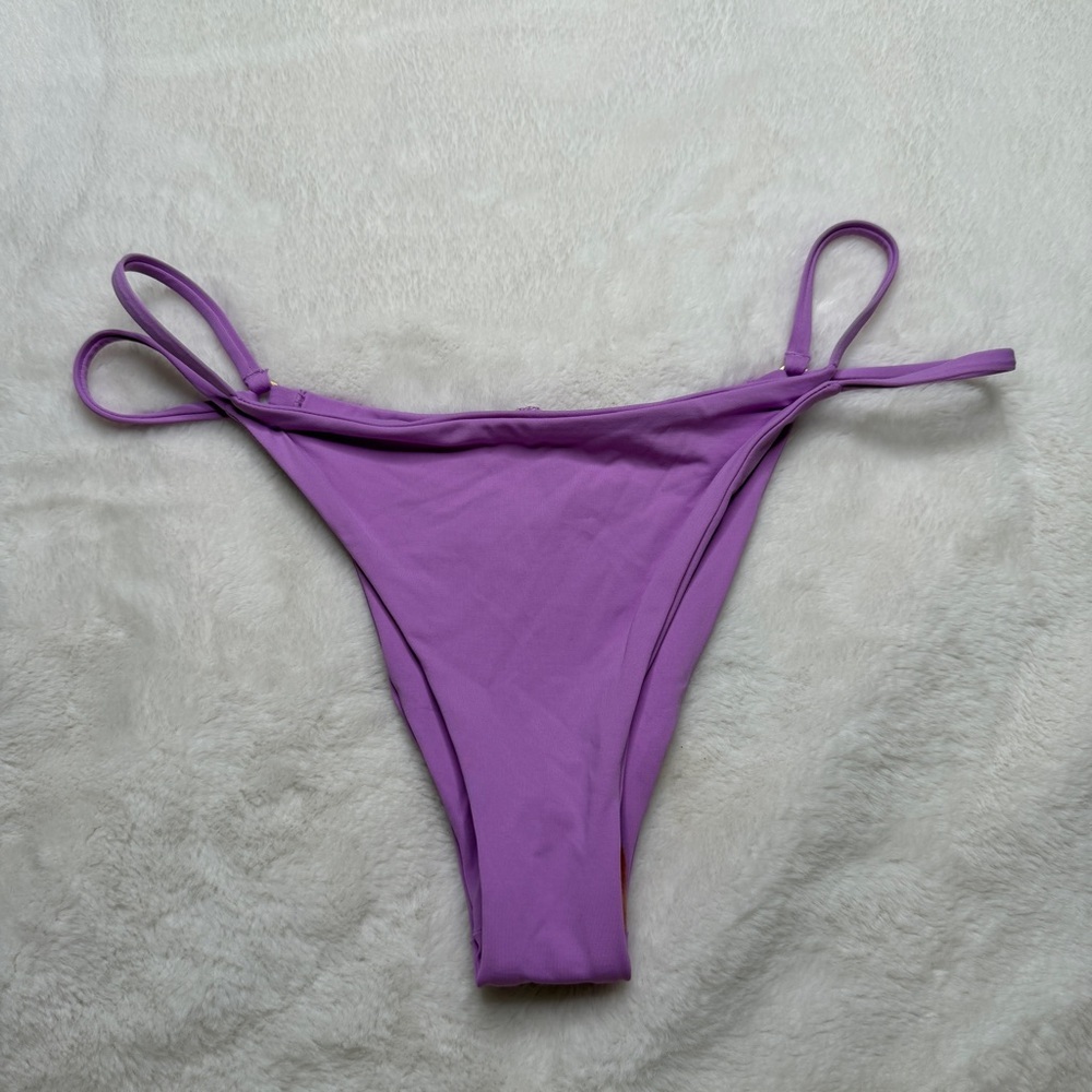 L*Space Wilder Bitsy Bikini Bottom Purple Size M NWT
